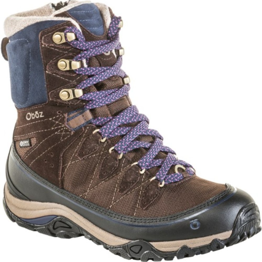 Oboz Juniper 8" Insulated Waterproof Hiking Snow Boots - Women's 8.5M